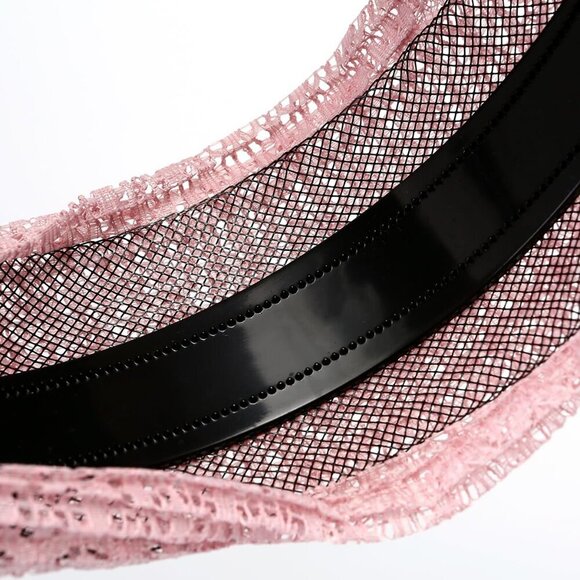 Pack of 5 Wide Hard Plastic Teeth Headbands for Women Girls Sports Casual main image 8